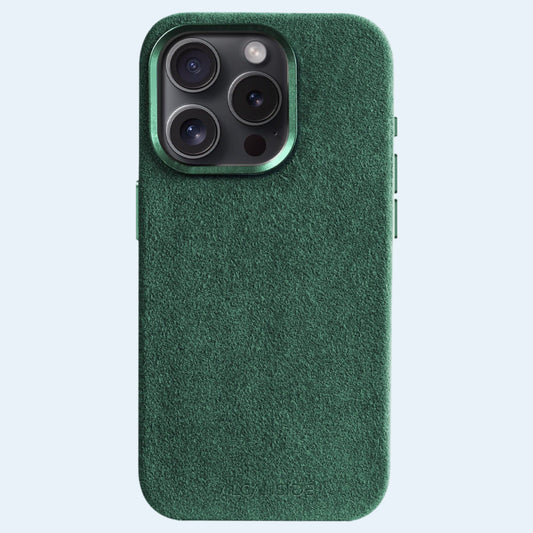 iPhone Case Alcantara - Verde Meia-Noite